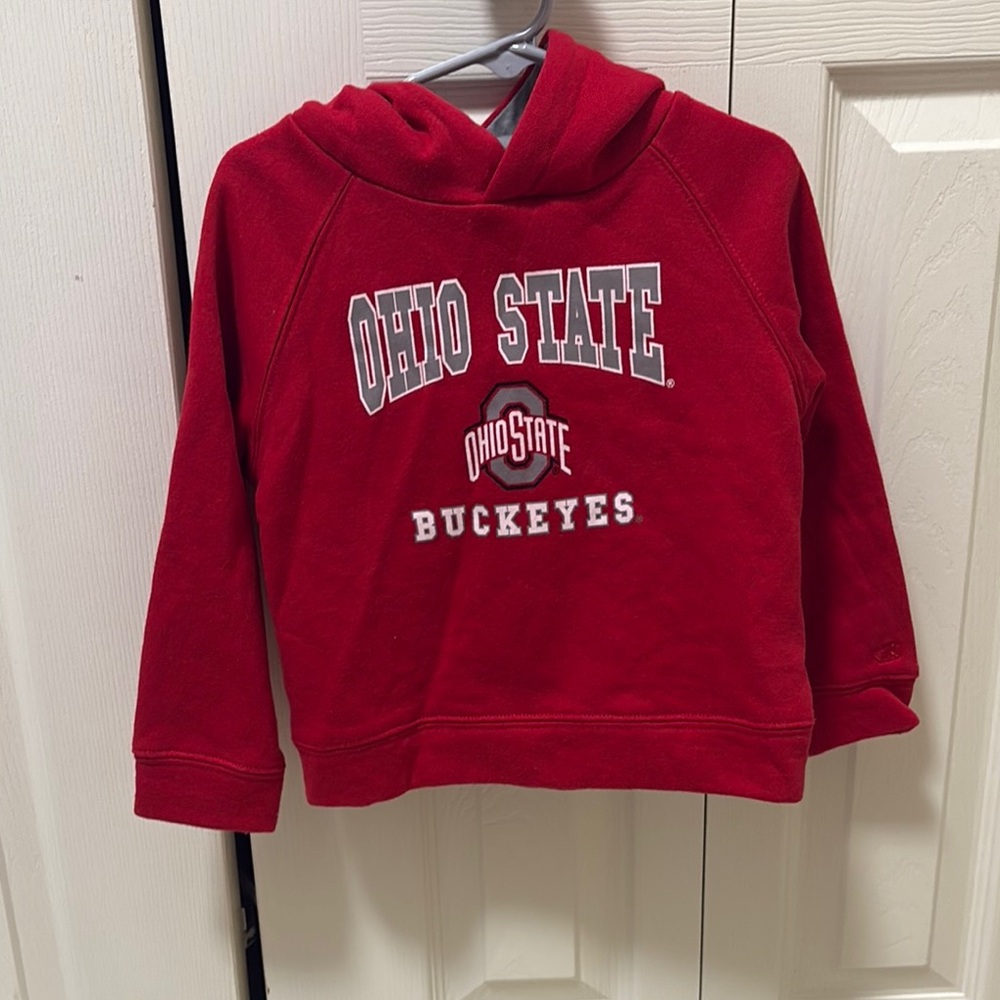 Colosseum Red Ohio State Buckeyes Hoodie Sweatshirt